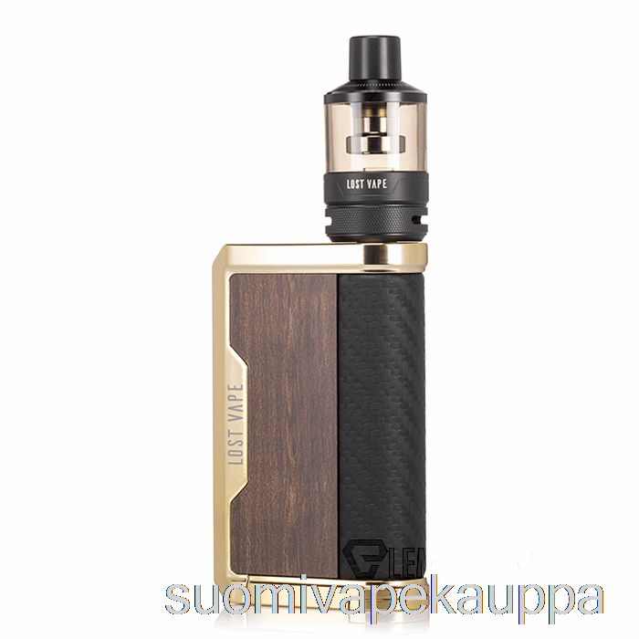 Vape Kauppa Kadonnut Vape Centaurus Q200 Aloituspakkaus [podtank] Kulta Tiikkipuu